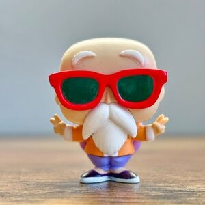 Funko Pop! Pocket Dragon Ball Z MASTER ROSHI Peace Action Figure Toy Cake Topper